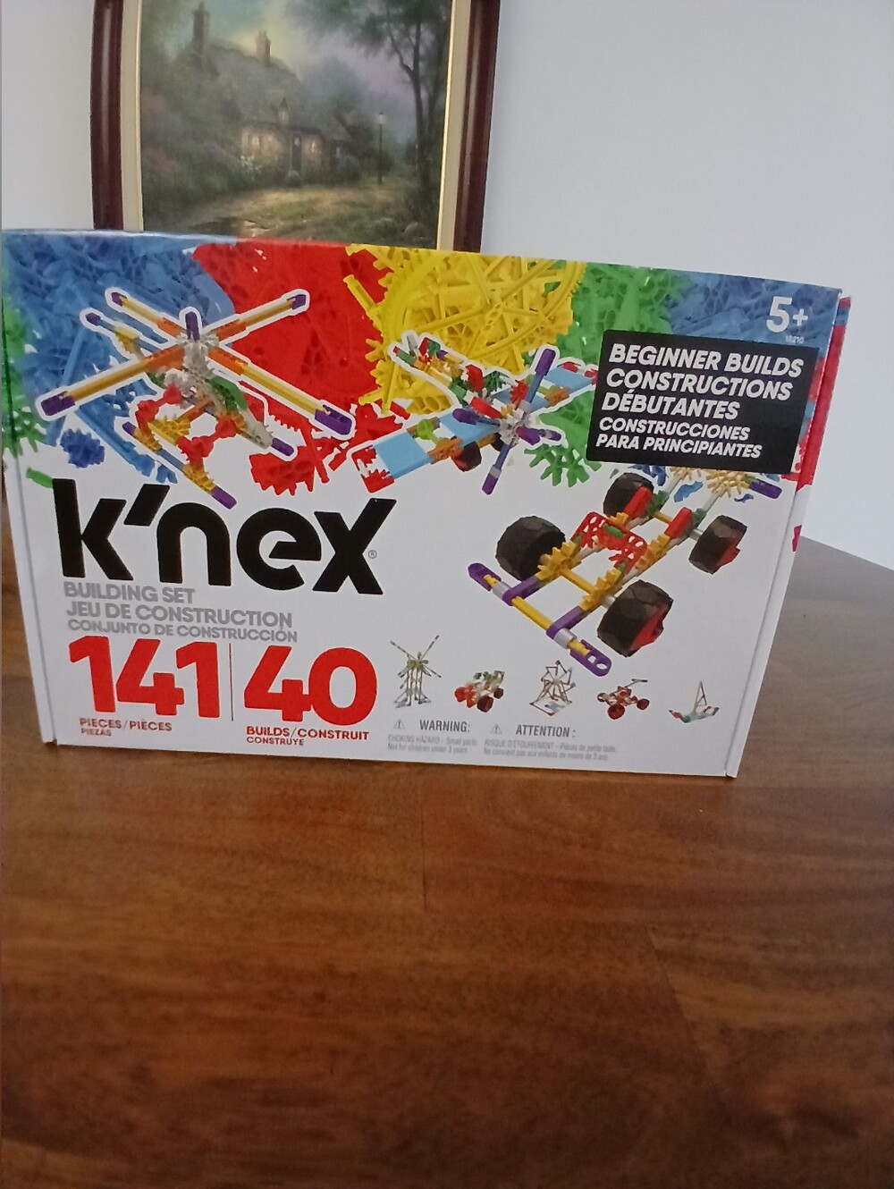 K'Nex Ages 5+ 141 Piece Building Set - Multi-Color Build Up To 40 Things!! NWT